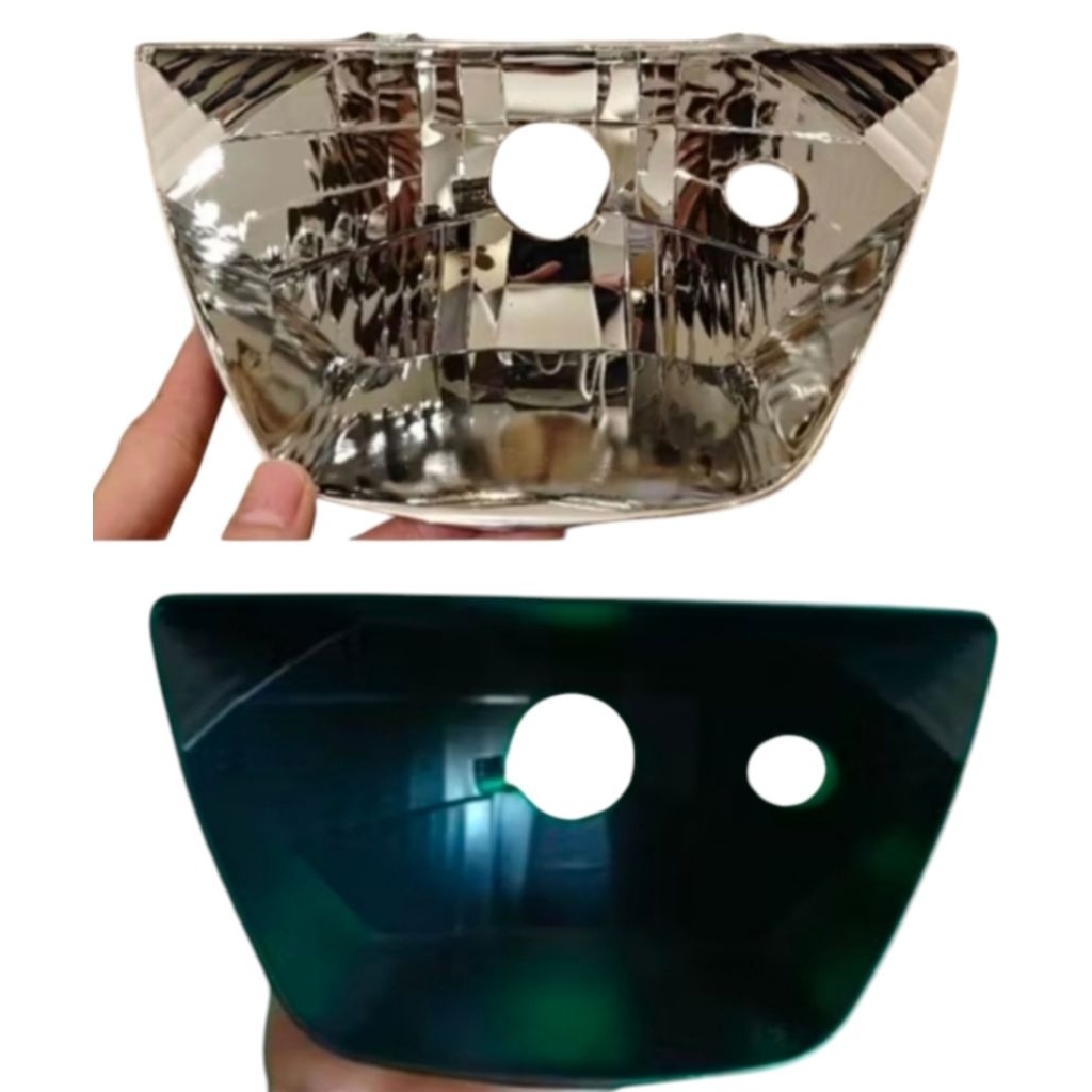 reflektor lampu depan ninja rr old original