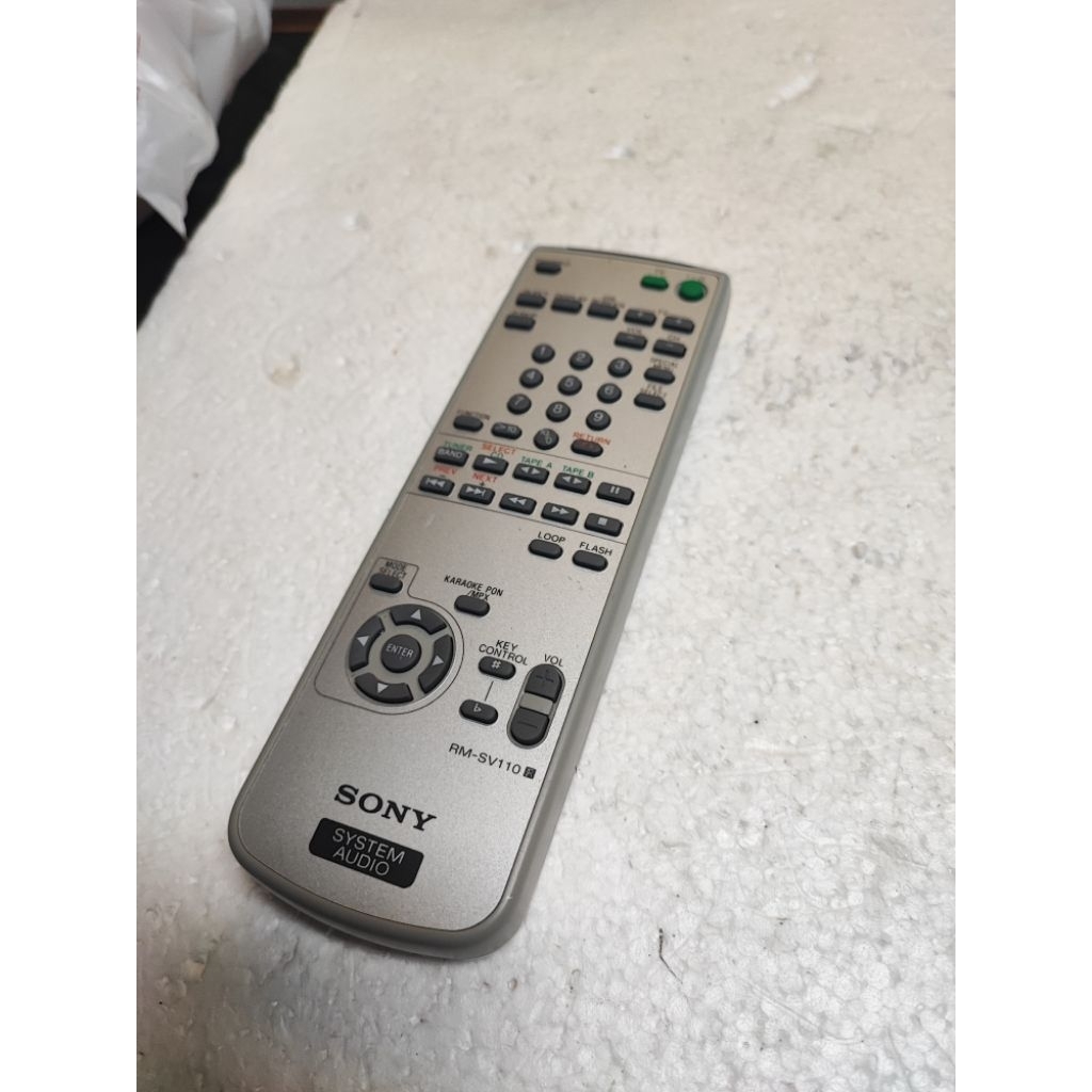 Remote System Audio SONY RM-SV110 original bawaan
