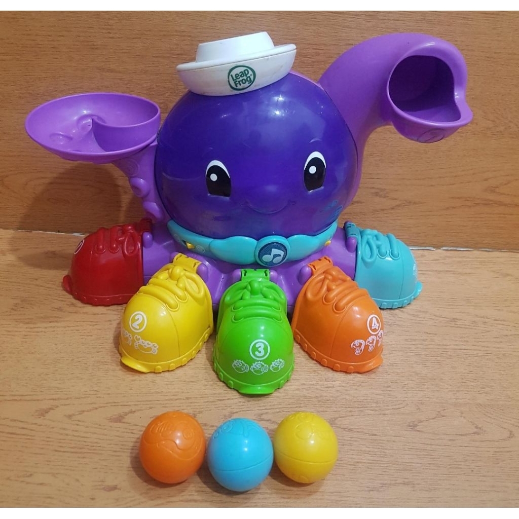 preloved Mainan leapfrog peekaboo