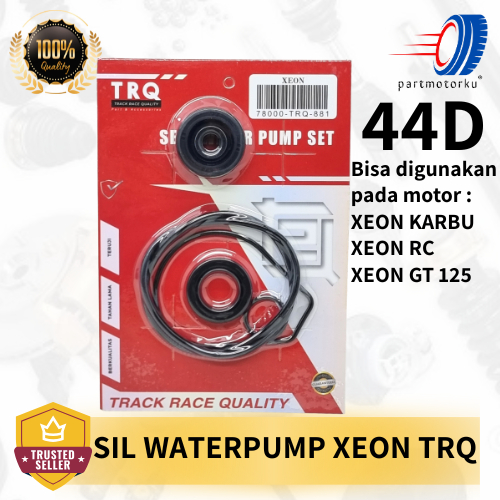 SIL WATERPUMP SEAL WATER PUMP SIL POMPA AIR RADIATOR + ORING XEON KARBU / XEON RC / XEON GT 125 TRQ