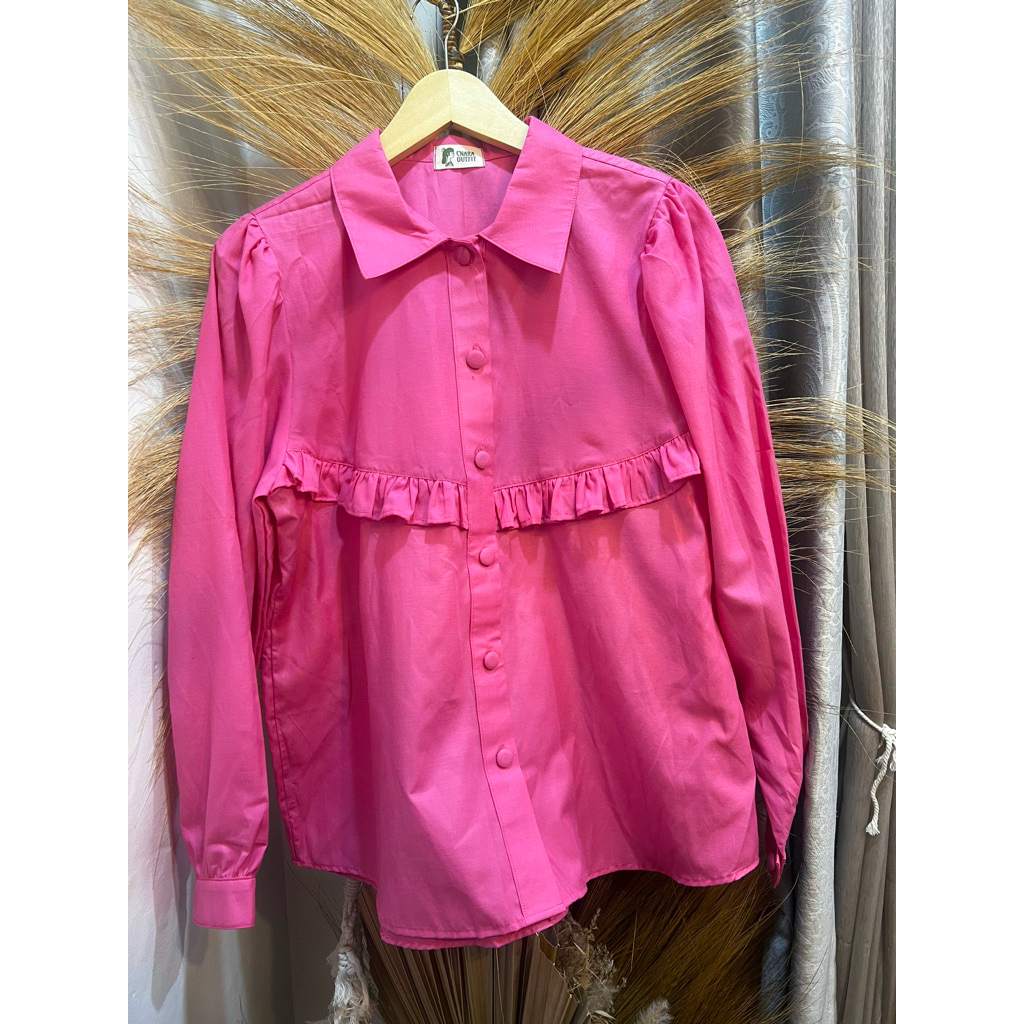 Kemeja Fuschia