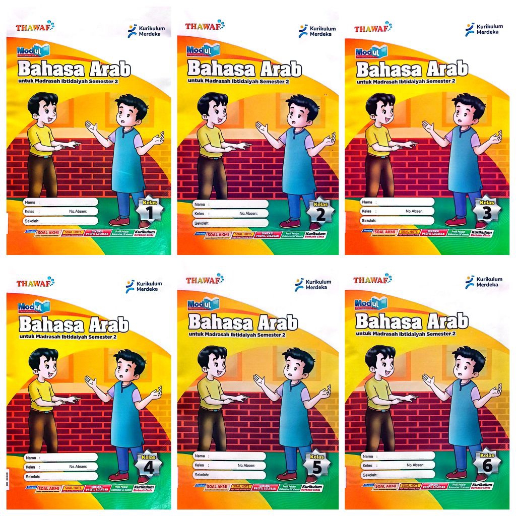 LKS THAWAF SD MI BAHASA ARAB KELAS 1 2 3 4 5 6 SEMESTER 2 GENAP KURIKULUM MERDEKA KMA TERBARU TA.202