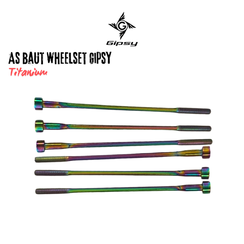 Gipsy As Baut Wheelset Pushbike Balance Bike Titanium Ultralight