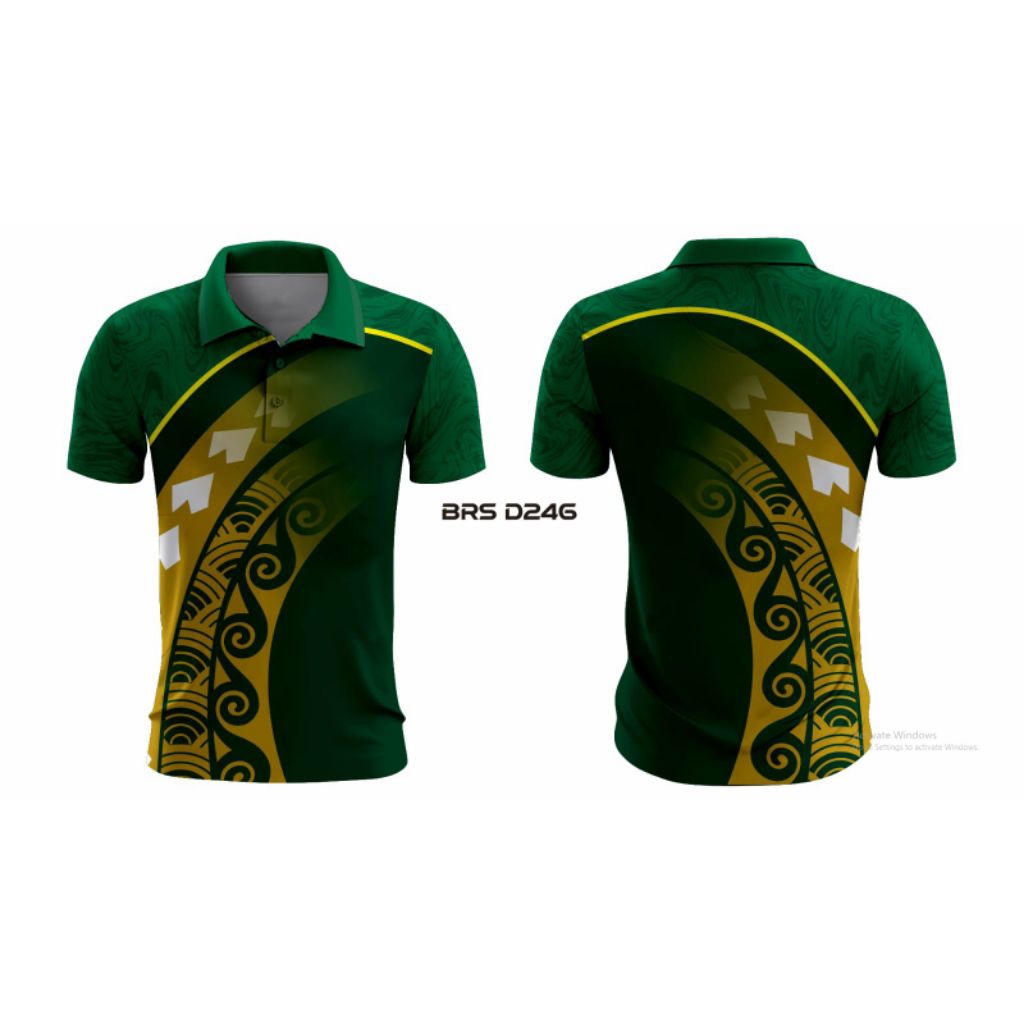 kaos jersey berkerah dry fit premium full printing keren, free custom desain // jersey olahraga outd