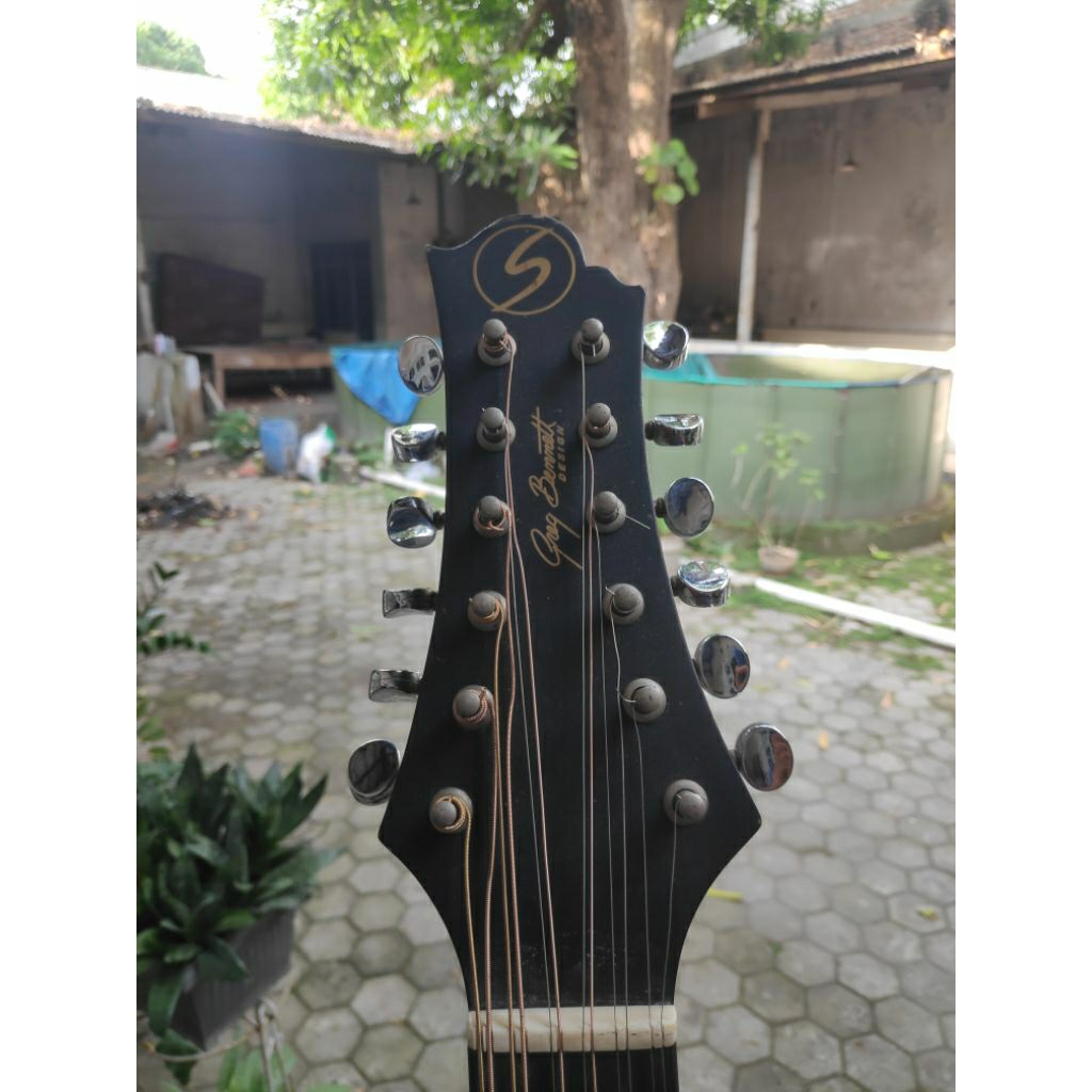 Gitar Akustik Elektrik 12 String Greg Bennett