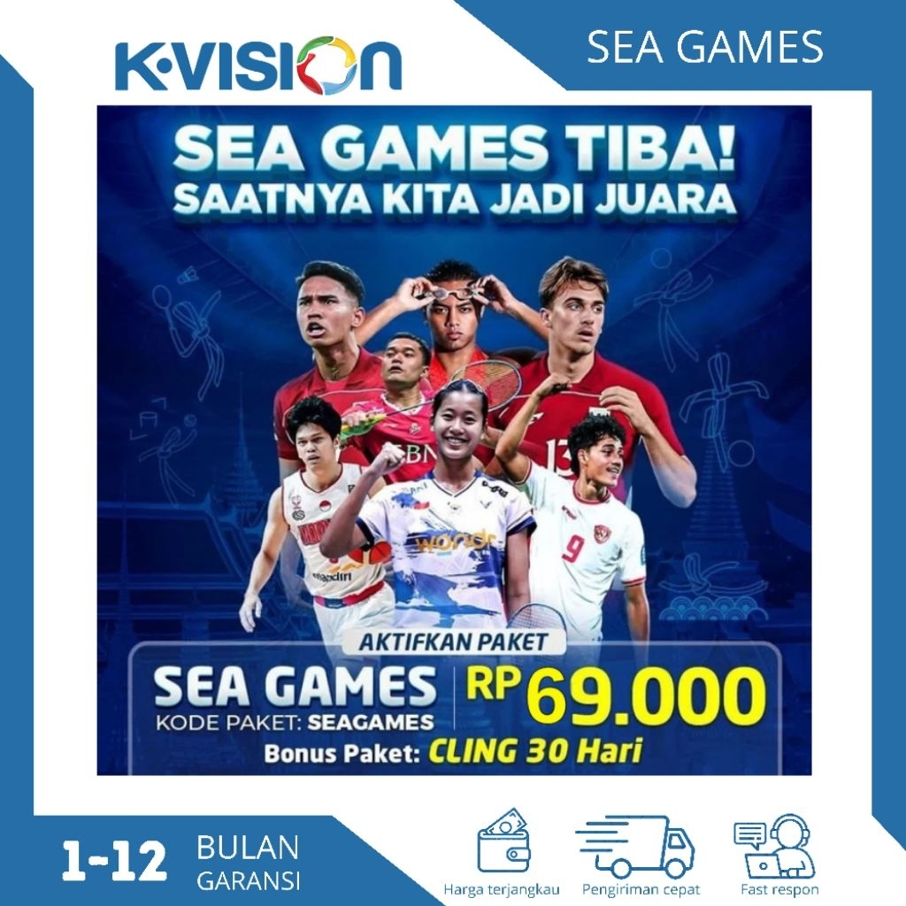 SEA GAMES K-VISION proses cepat bonus cling