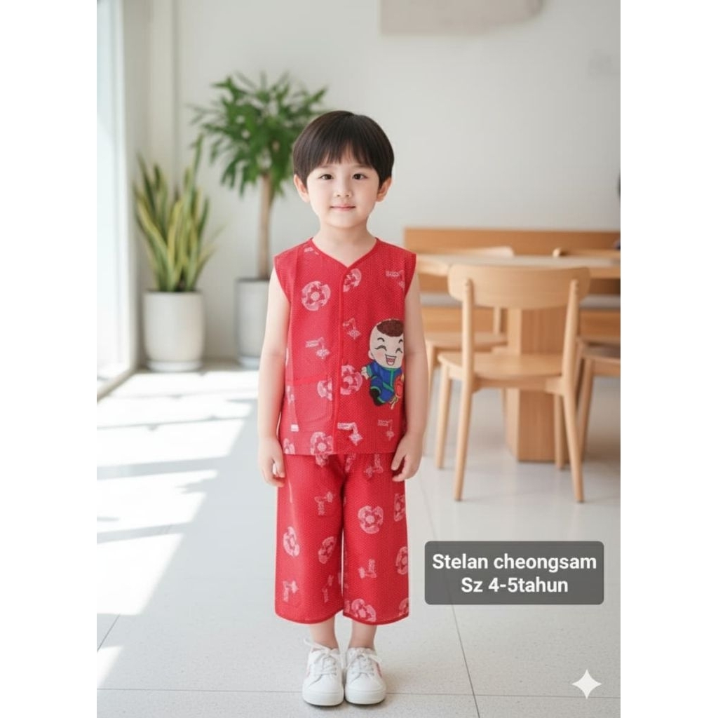 stelan imlek anak cewek stelan imlek anak perempuan stelan imlen anak wanita stelan imlek anak cowok