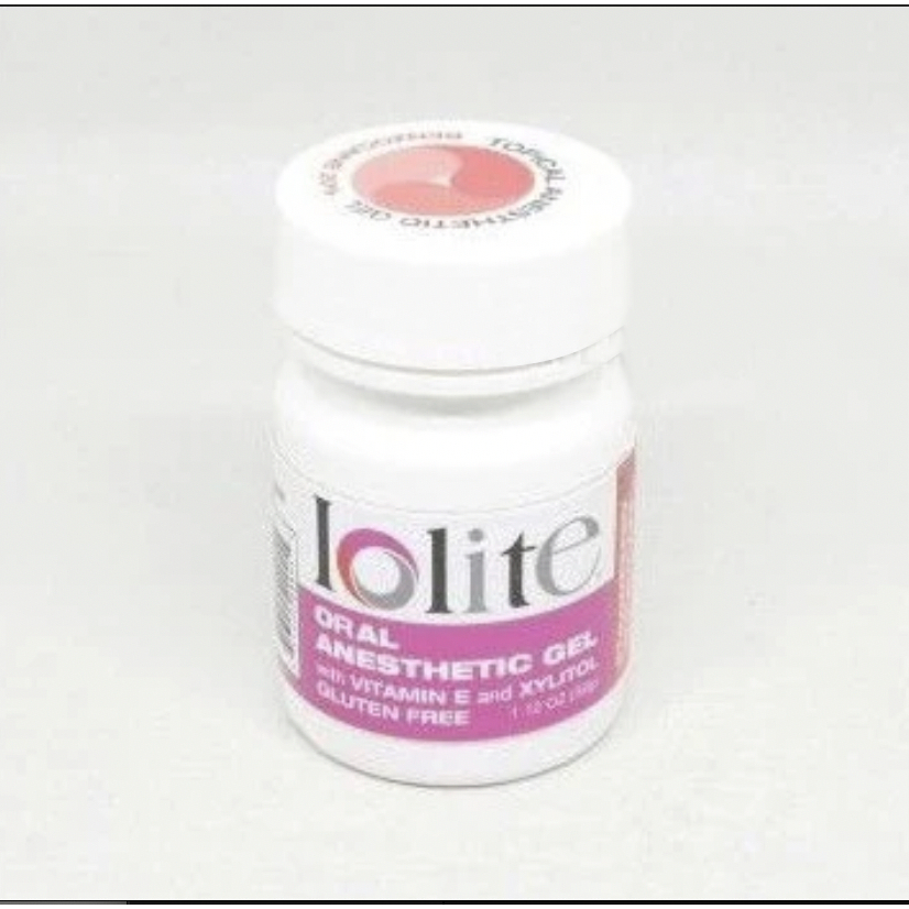 iolite lolite dental anestesi anastesi topikal topical gel stroberi cherry bius lokal gigi