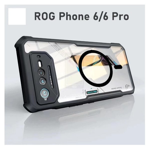 Case Asus Rog 5 5s 6 6 Pro MAGSAFE Casing Beatle Bumper Magnetic Armor Fuze Transparan Clear Armor S