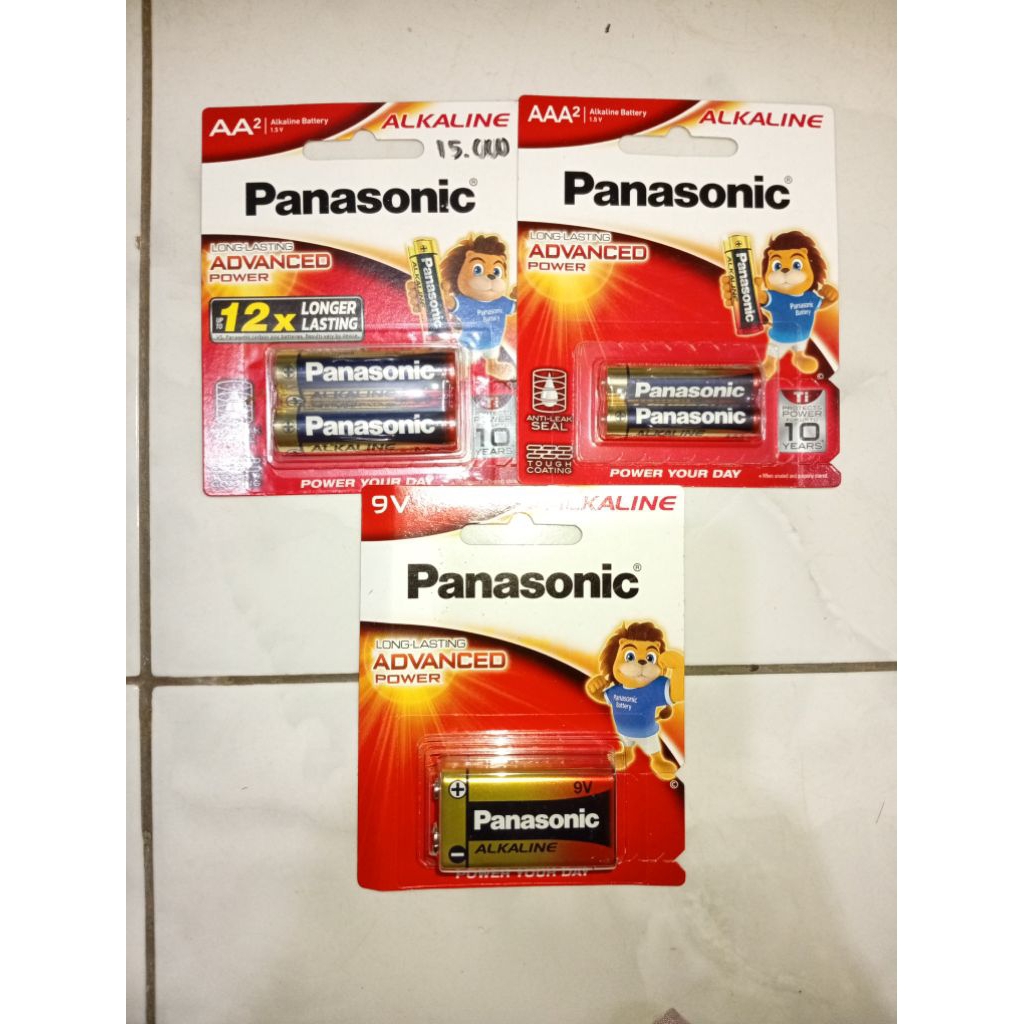 Baterai Panasonic Alkaline terlengkap Panasonic Alkaline lengkap baterai Panasonic