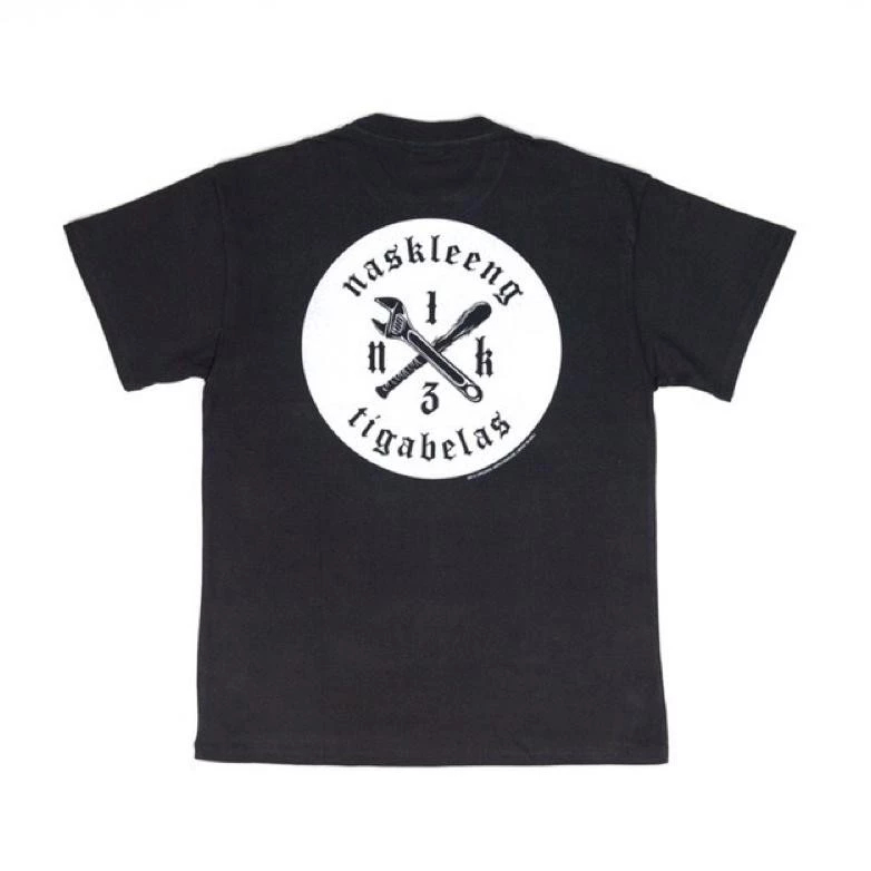 T-Shirt NK 13 Kaos Naskleeng Tigabelas Premium Atasan Lengan Pendek Pria Wanita