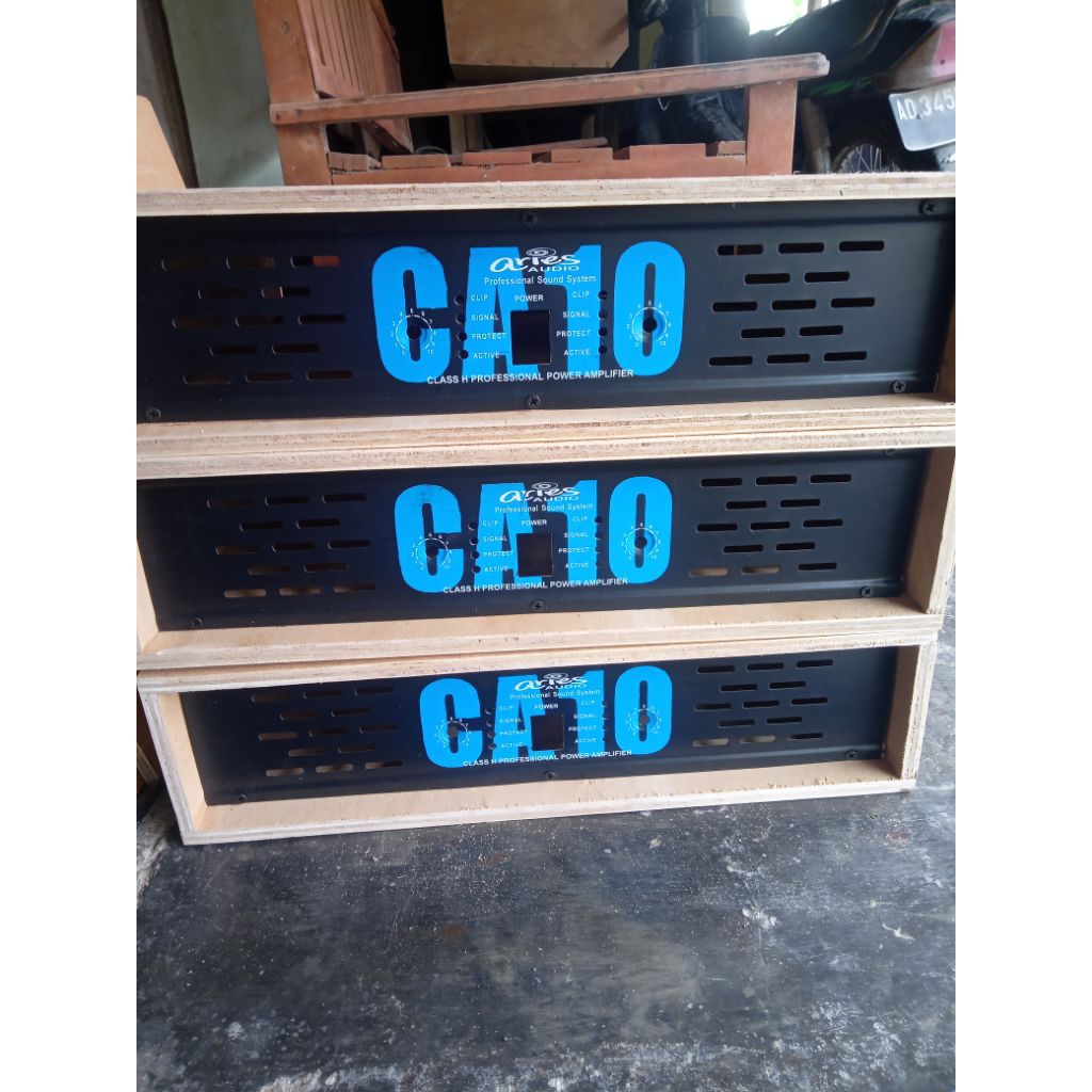 BOX POWER CA 10 LENGKAP DENGAN PLAT