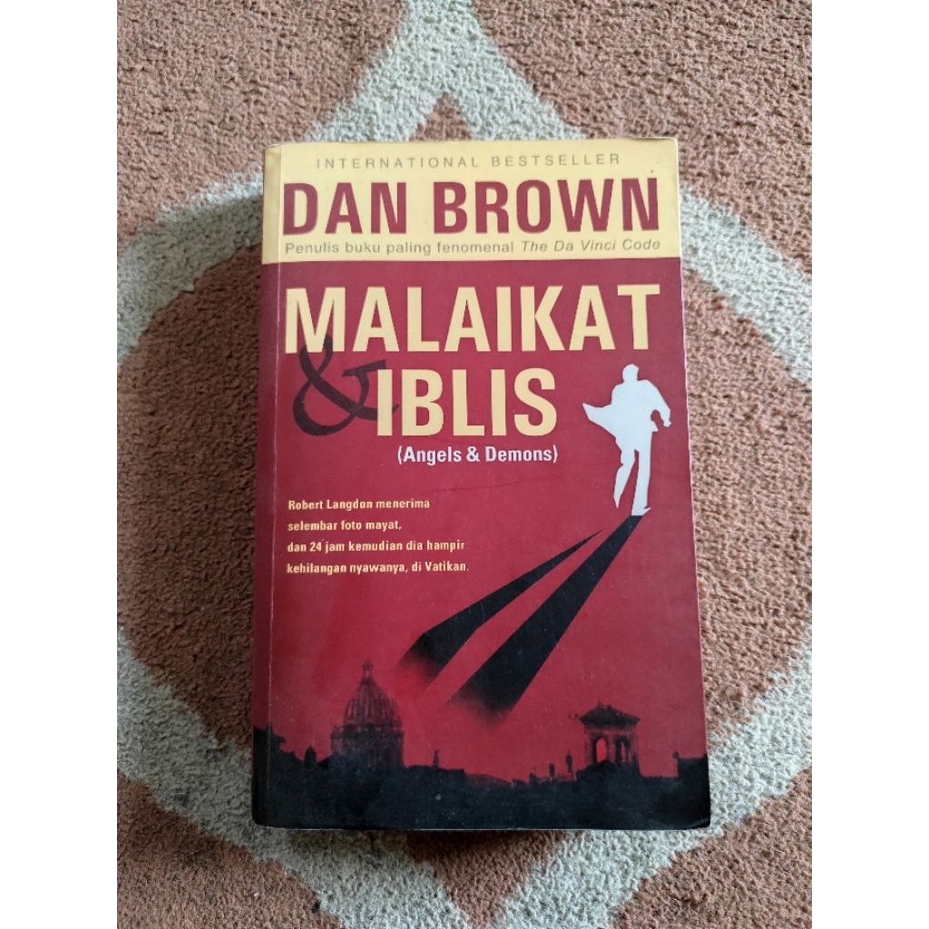 Novel Murah Original Malaikat Dan Iblis By Dan Brown