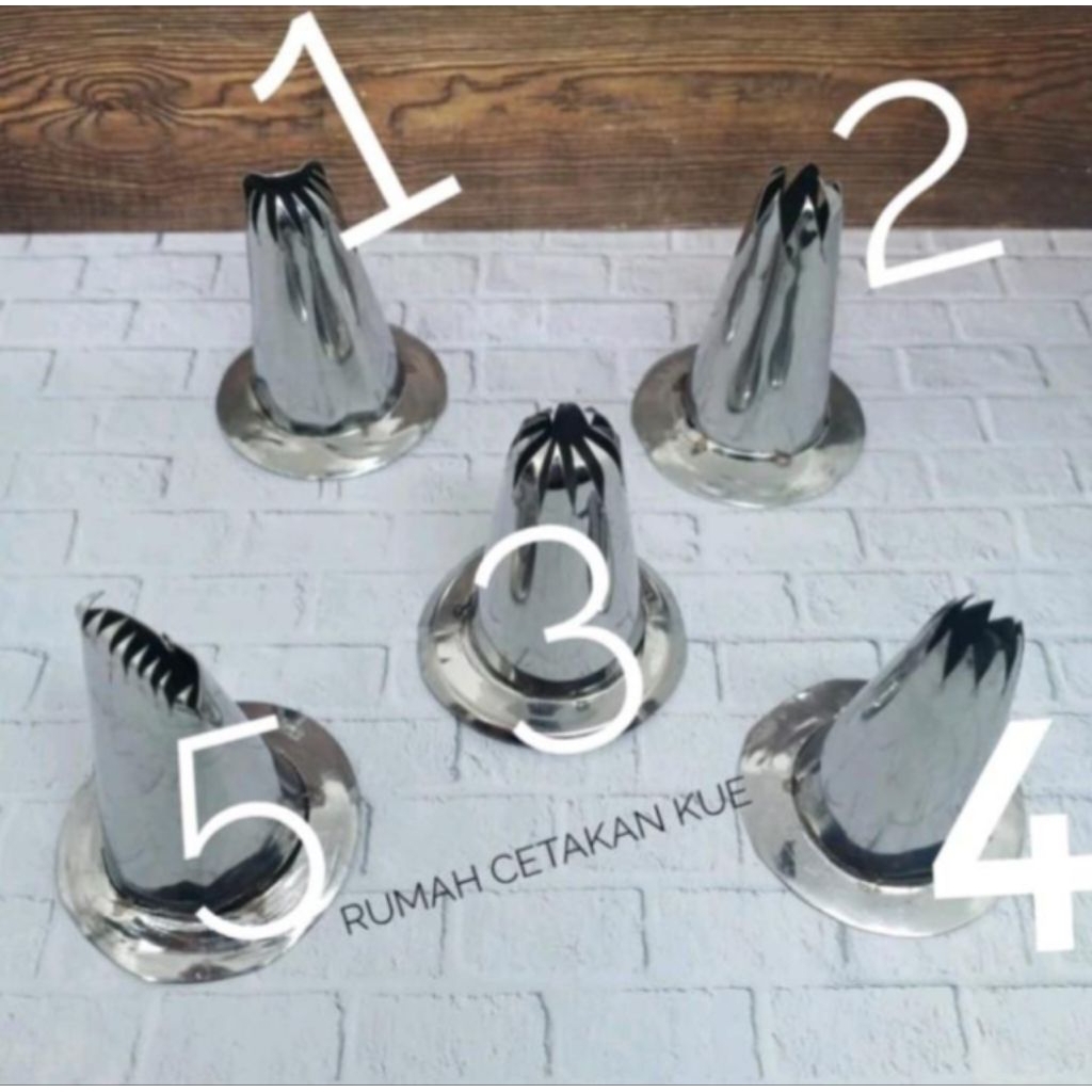 cetakan kue semprit topi / spuit topi