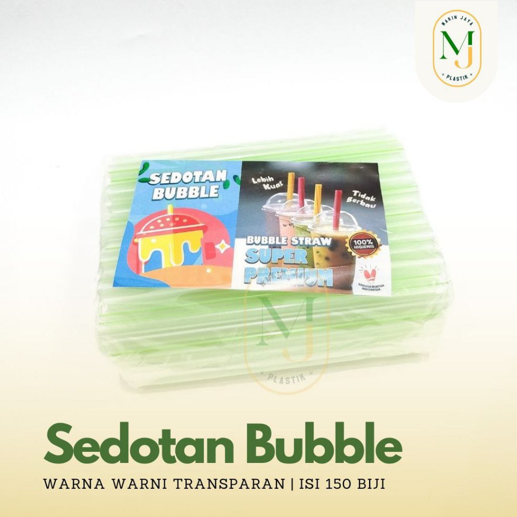 Sedotan Bubble Sedotan Boba Sedotan Plastik 8ml