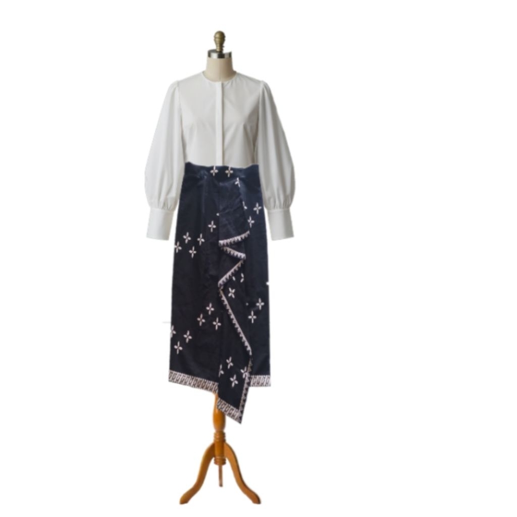 Rok_lipit_batik_Saga_Skirt