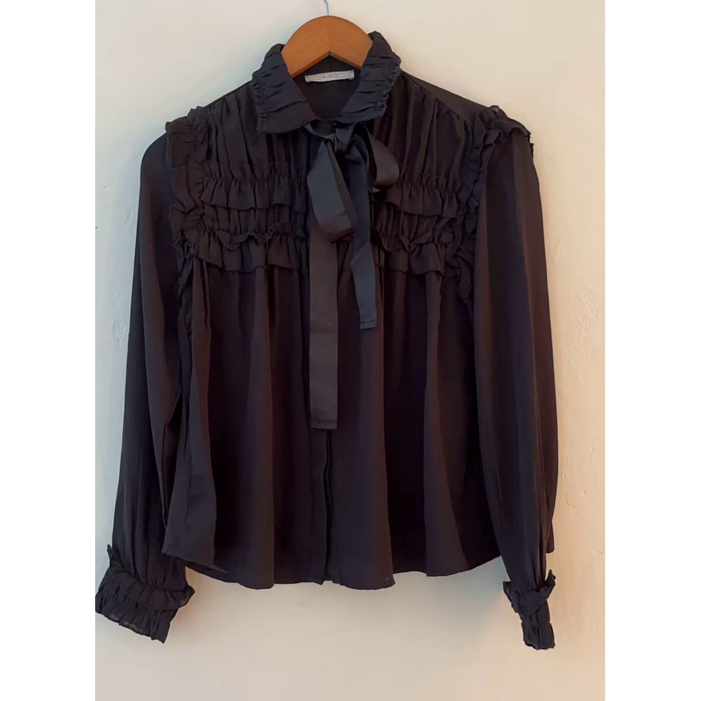 Preloved blouse zara original 100%