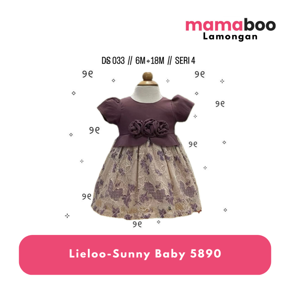 Lieloo-Sunny Baby 5890 Dress Cewek