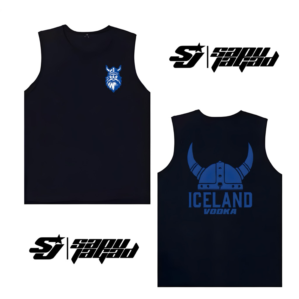 Singlet ICE LAND V*DKA Free Stiker