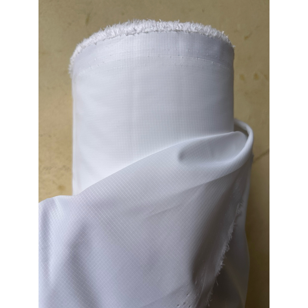 KAIN DESPO RIPSTOP PUTIH BERSIH EPEK DAUNTALES WATERPROOF