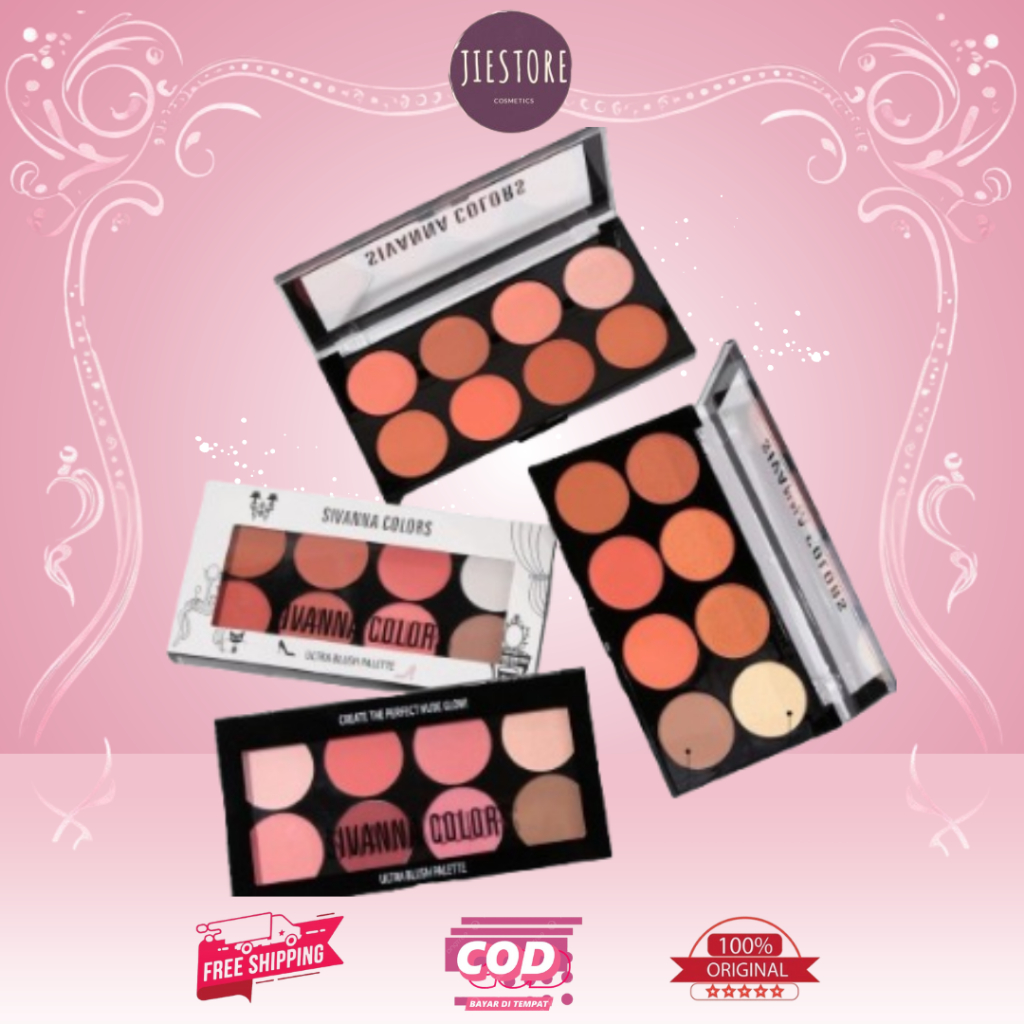 Blush Pallete/Sivanna Colors Ultra Blush Palette ORIGINAL/ Blush On Sivanna HF319