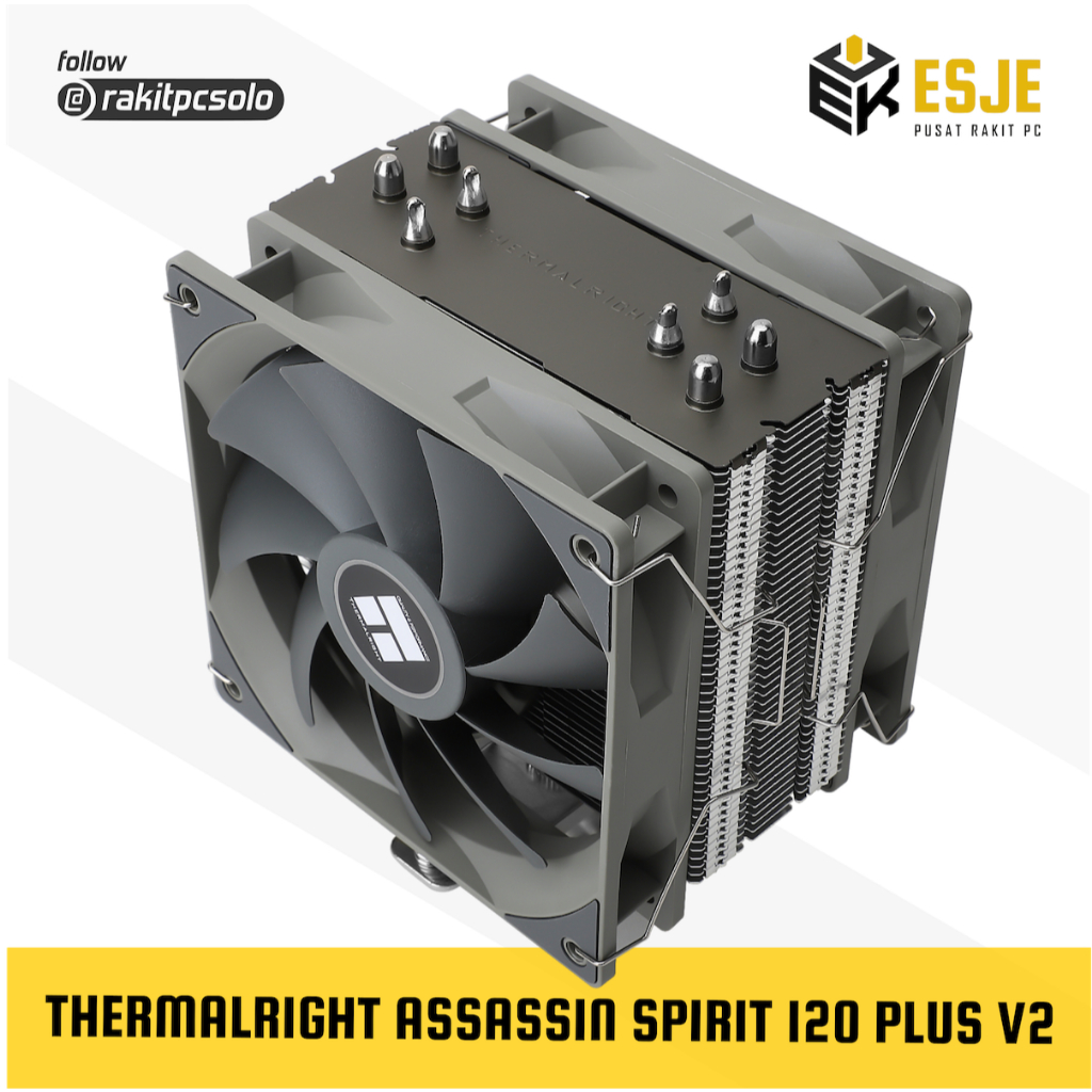 THERMALRIGHT Assassin Spirit 120 PLUS V2 | 4 Heatpipe Dual Fan