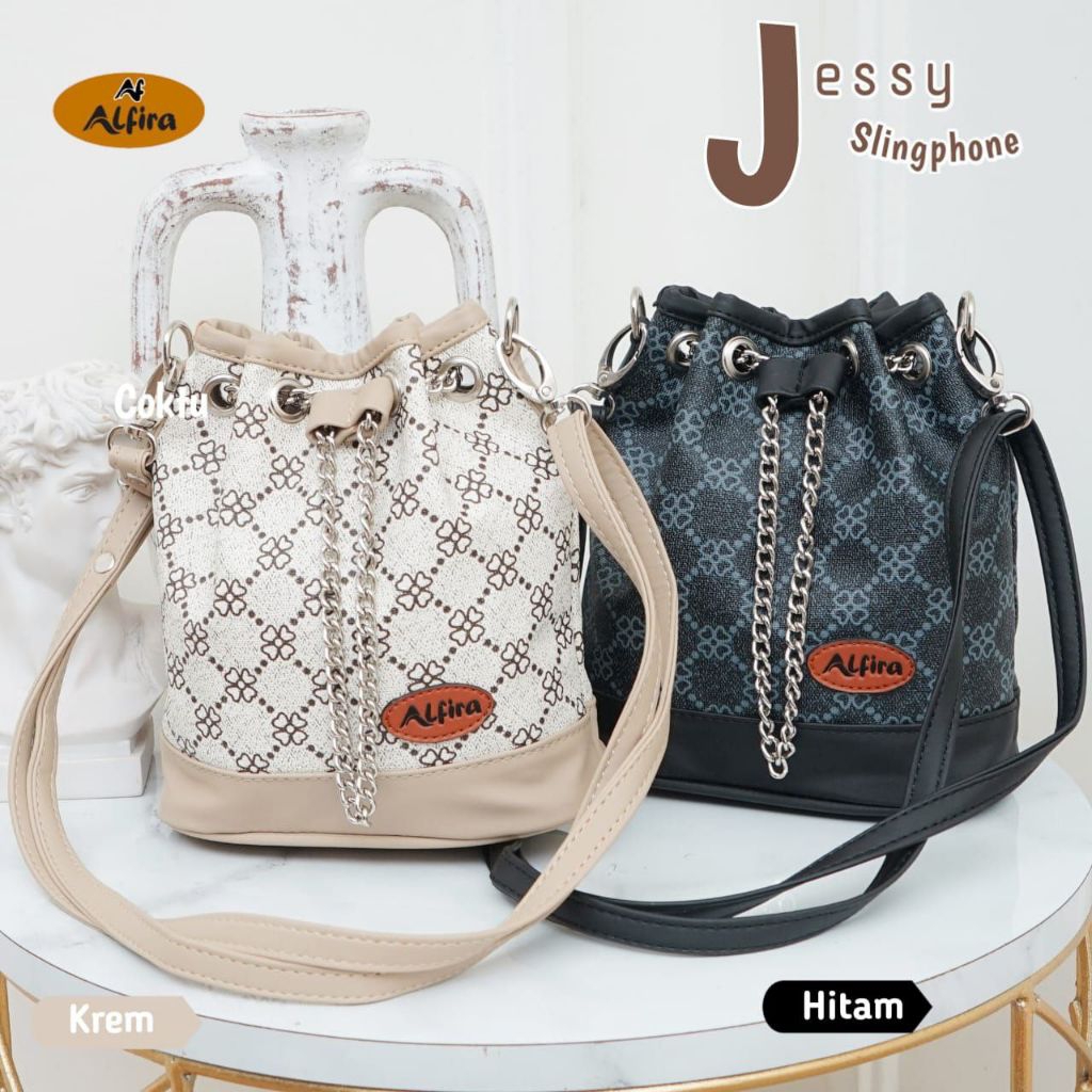 Jessy tas serut By Alfira Slingbag serut tas mini motfi simple