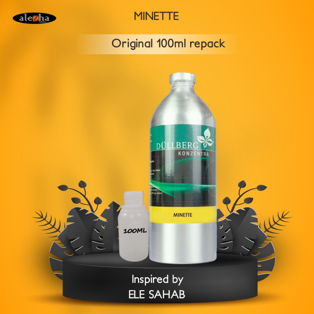 BIBIT PARFUM MURNI MINETTE (DULLBERG KONZENTRA) 100ML