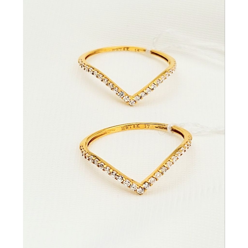 Cincin Emas Asli Aurel Gold 8k