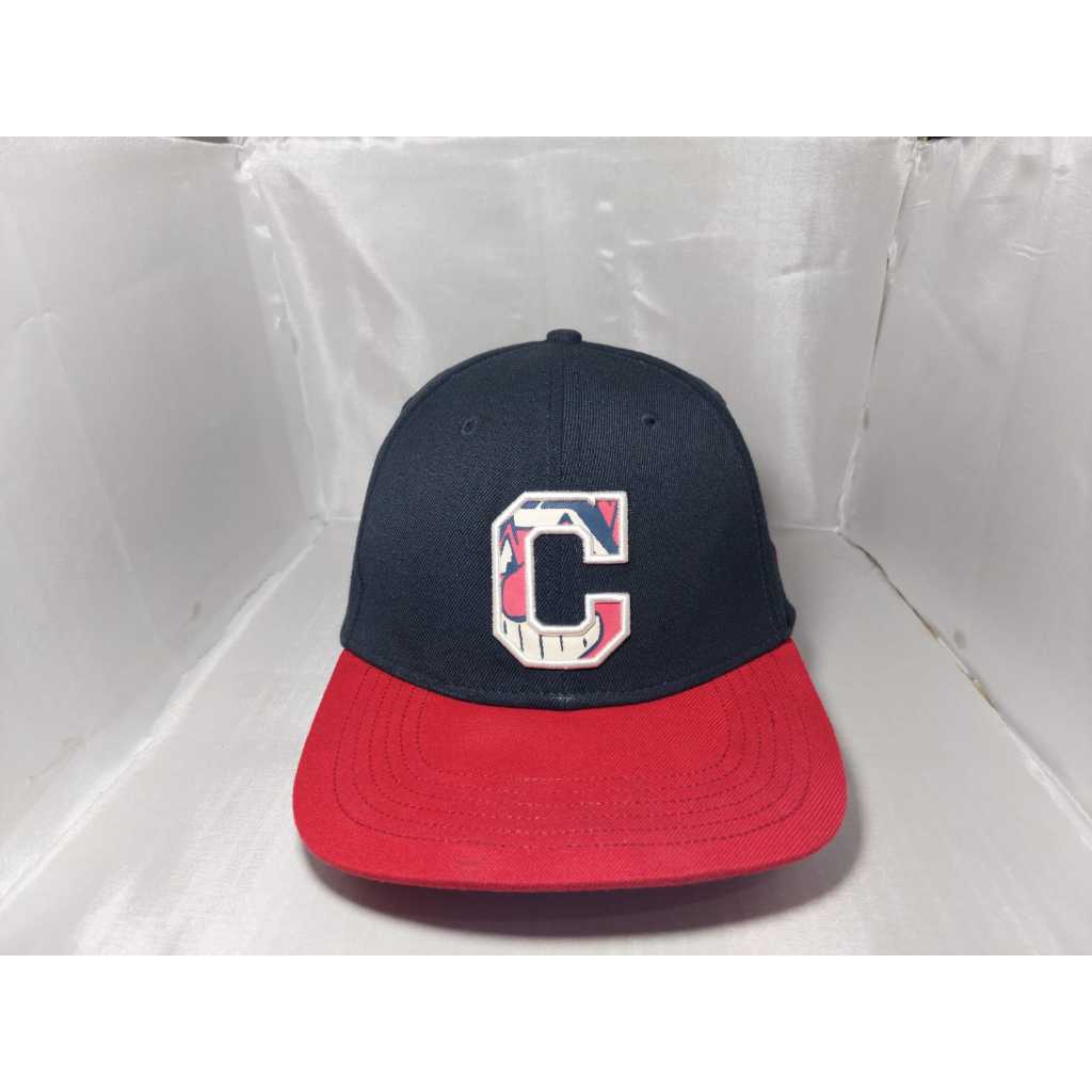 Topi scnd Snapback New Era Logo C Indians Skena Murah