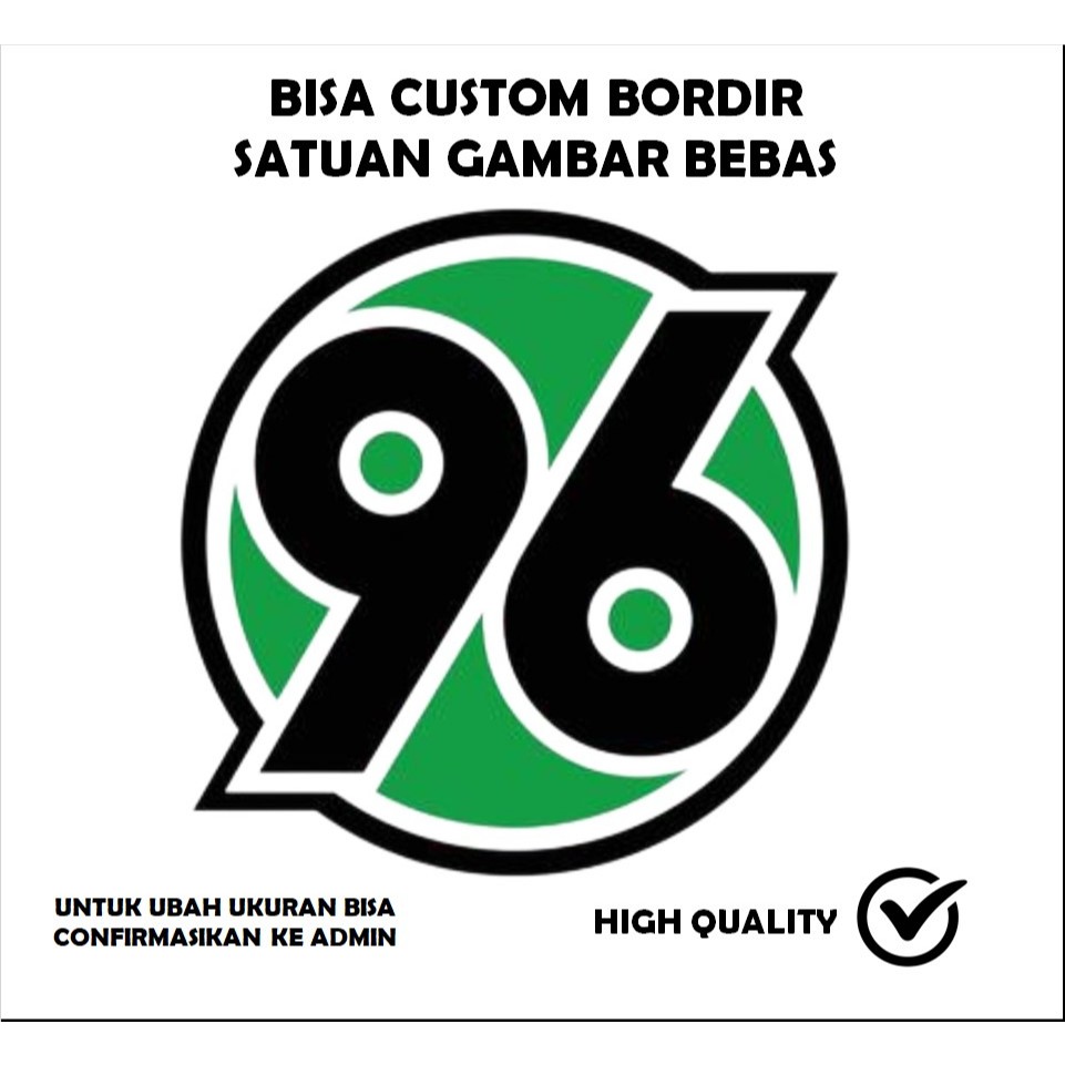 EMBLEM PATCH BORDIR LOGO CLUB BOLA TESTIMONI-QBS