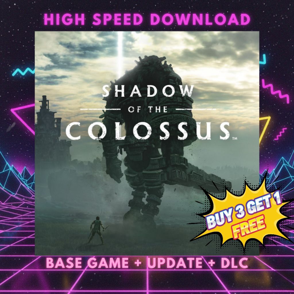 Shadow of The Colossus - Game PS4 HEN Digital ( Format PKG ) | Full Version