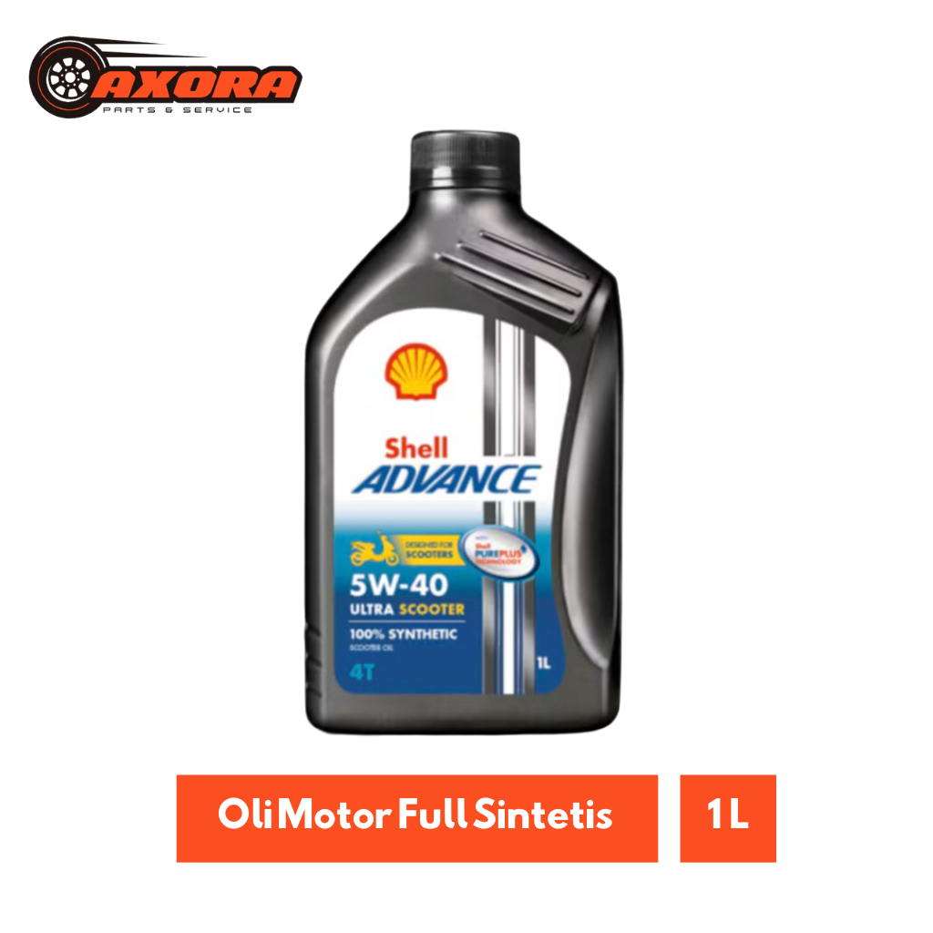 Shell Advance Ultra Scooter 5W-40 Oli Motor Matic
