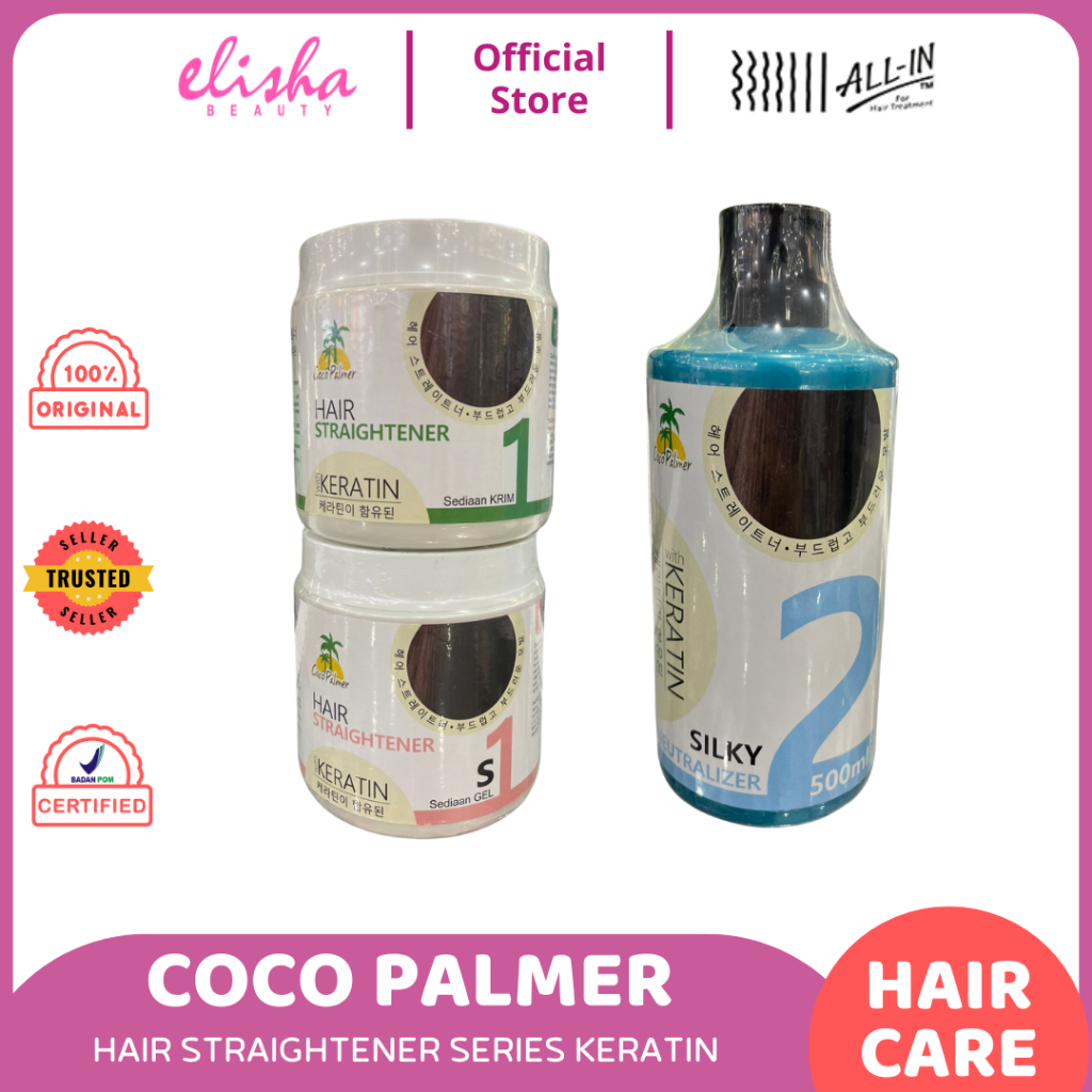 COCO PALMER HAIR STRAIGHTENER SERIES KERATIN
