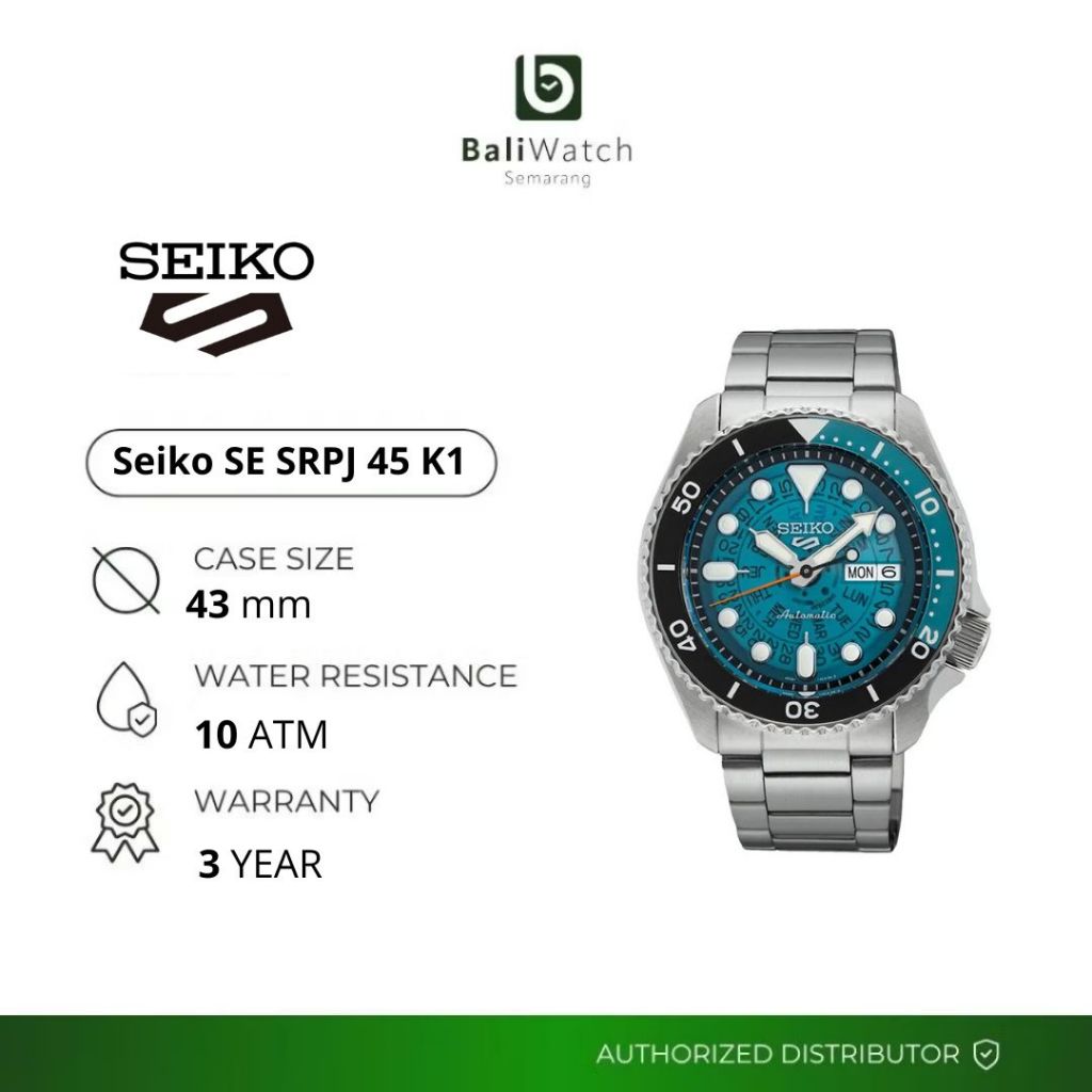 Seiko SE SRPJ 45 K1 Jam Tangan Pria