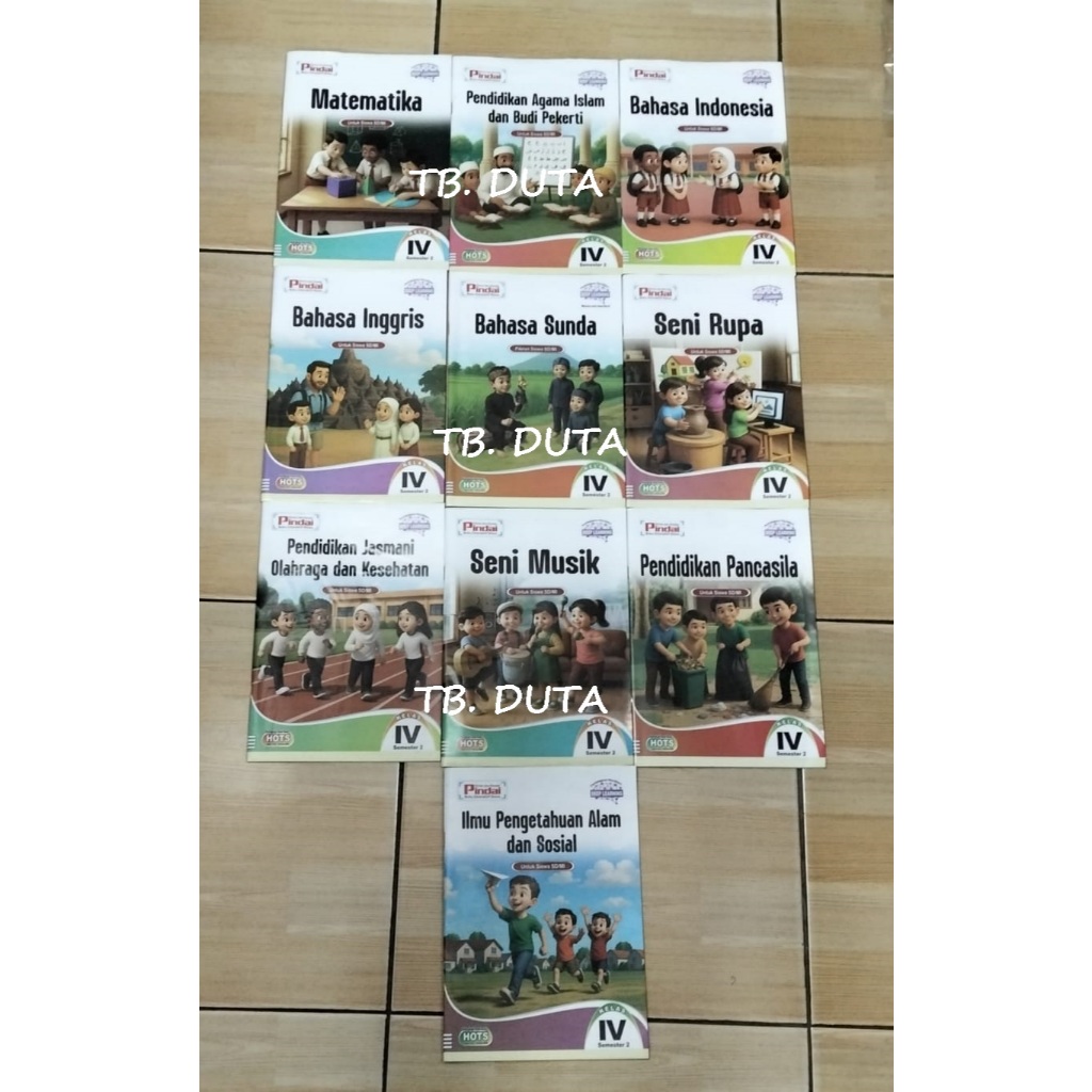 LKS Pindai Kelas 4 SD/MI Semester 2