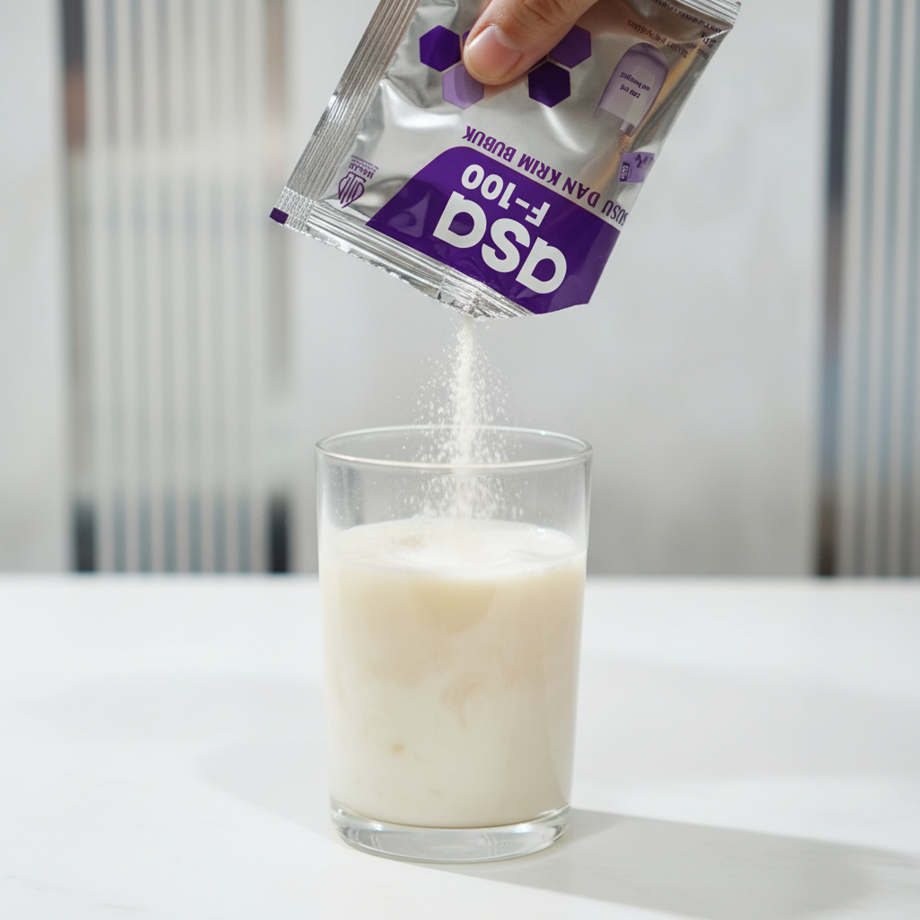 Susu formal 100 (F100) nutrisi untuk anak gizi buruk atau stunting