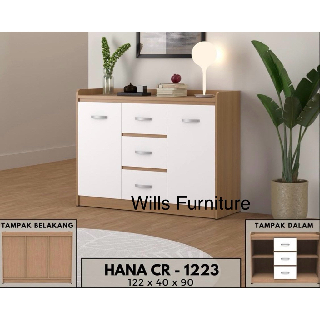 Bufet minimalis makassar sideboard minimalis