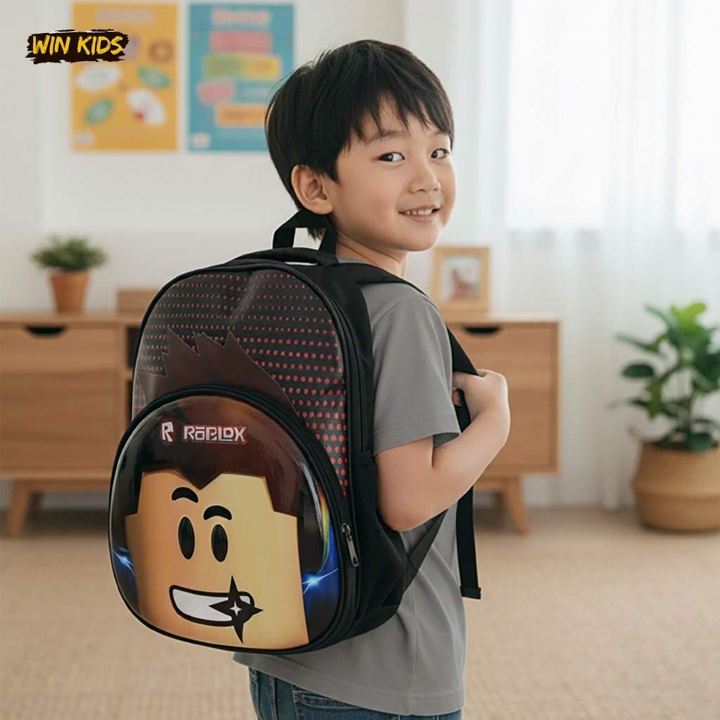 WINKIDS - Tas Anak Laki Laki ROBLOX Timbul Sekolah TK PAUD SD