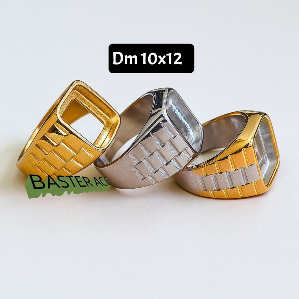 RING CINCIN TITANIUM SUPER 10X12 KOTAK