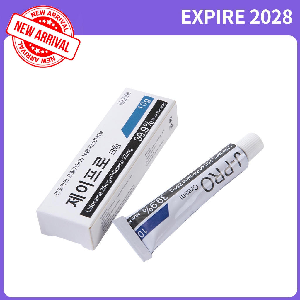 J-Pro Krim Anastesi Sulam Alis & Bibir Numbing Cream Tato & Pereda Nyeri