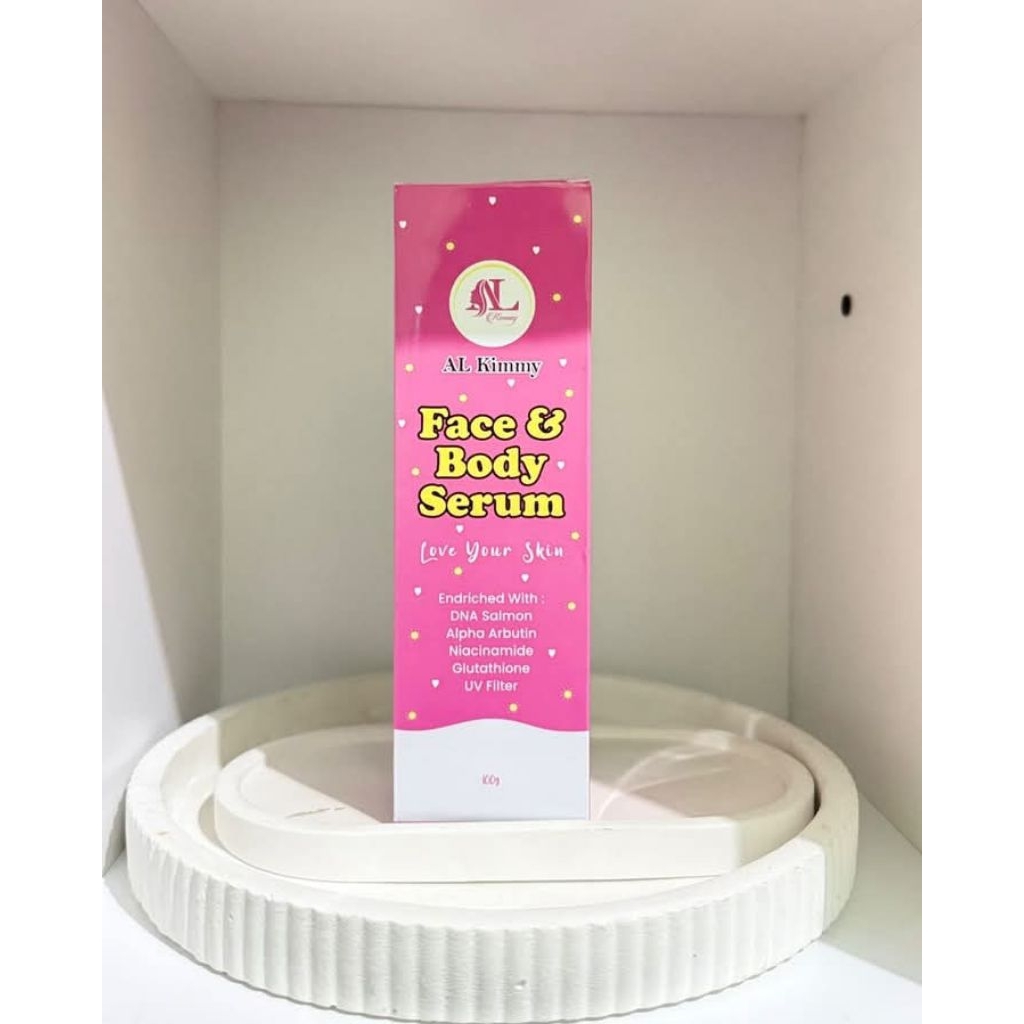 FACE & BODY SERUM LOVE YOUR SKIN AL KIMMY BEAUTY | FREE GIFT