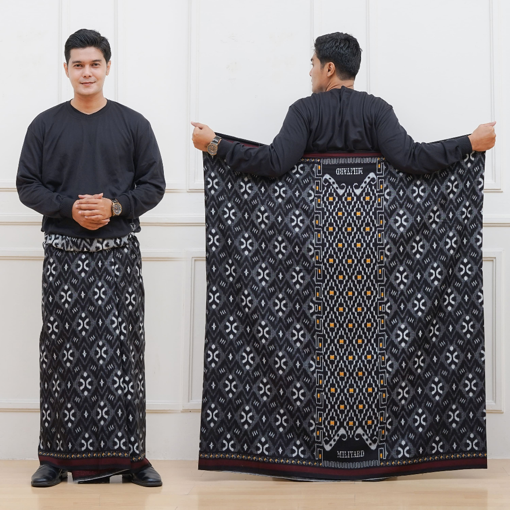 Sarung Goyor Pria Miliyard Jumbo Printing Rayon Super Adem Halus Dewasa Santri
