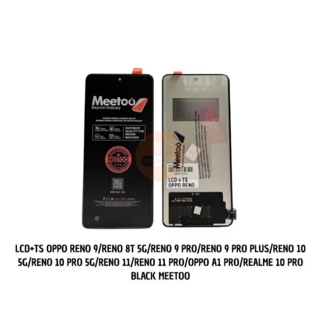LCD+TS OPPO RENO 9/RENO 8T 5G/RENO 9 PRO BLACK MEETOO