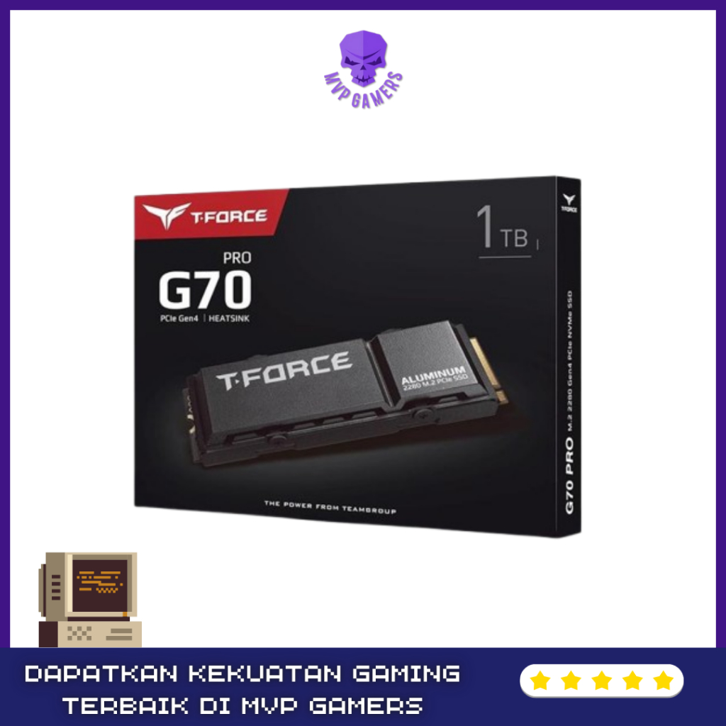 T-Force G70 Pro 1TB PCIe Gen4 NVMe SSD