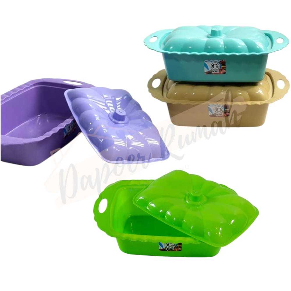 BASIN SAYUR/TEMPAT SAYUR PERSEGI/BASI TUTUP PLASTIK/WADAH SAYUR SERBAGUNA