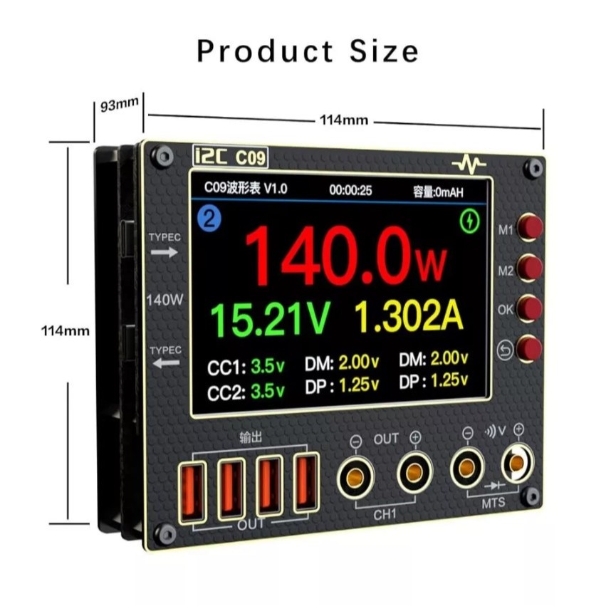 I2C C09 Waveform Meter | Tools servis Hp