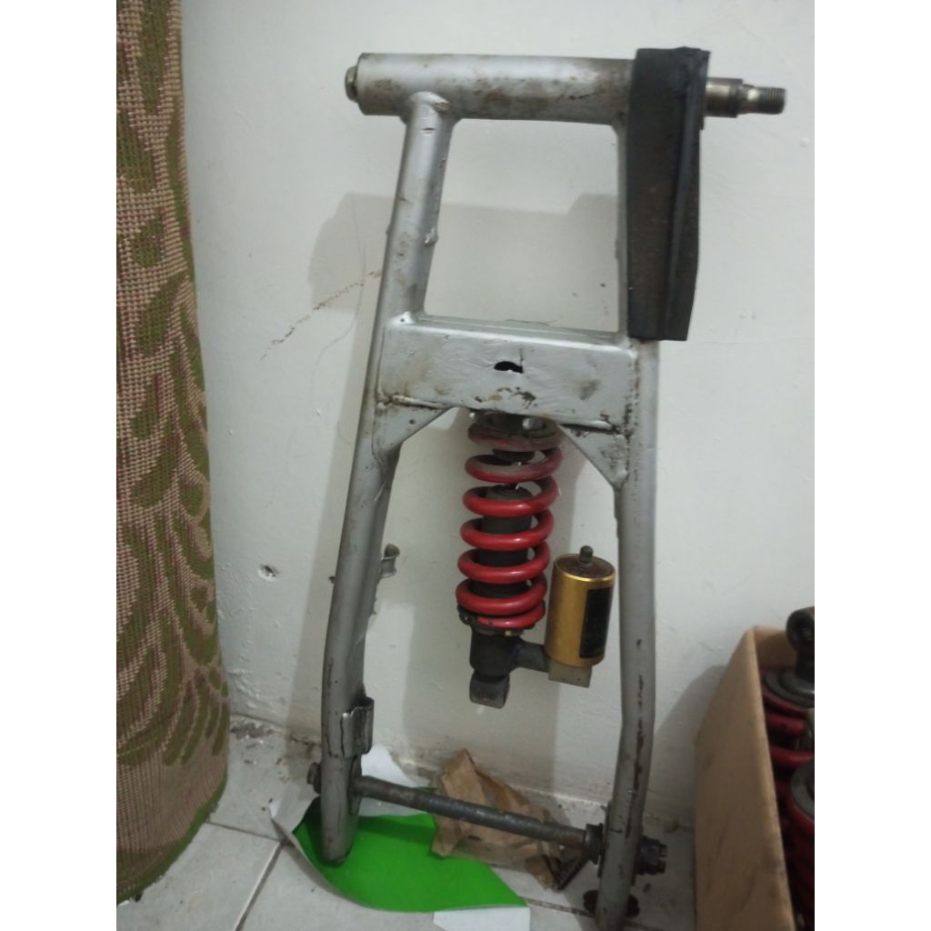 SWING ARM LENGKAP AS RODA NINJA RR SUDAH POTONG UNITRACK