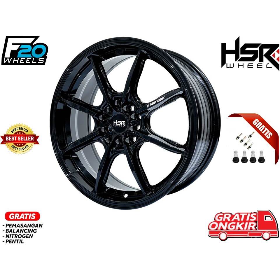 VELG MOBIL HSR WHEEL MAYBRATH RING 17 COCOK UNTUK ERTIGA BRV DAN HRV