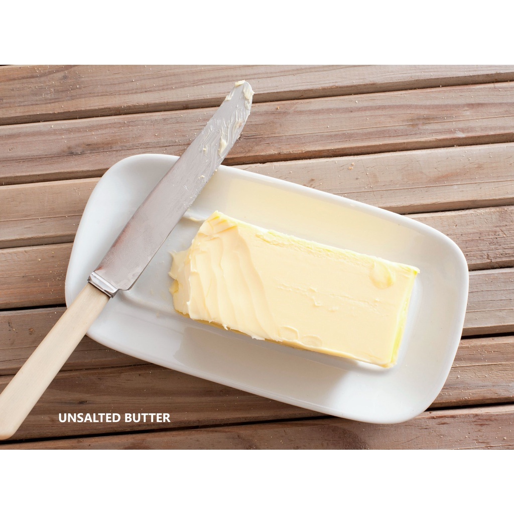 Unsalted butter butter italy mentega tawar